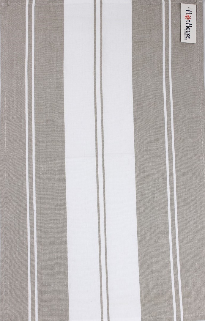 Tea towel 'Newport stripe' linen Code: T/T- NEW/STR/LIN image 0